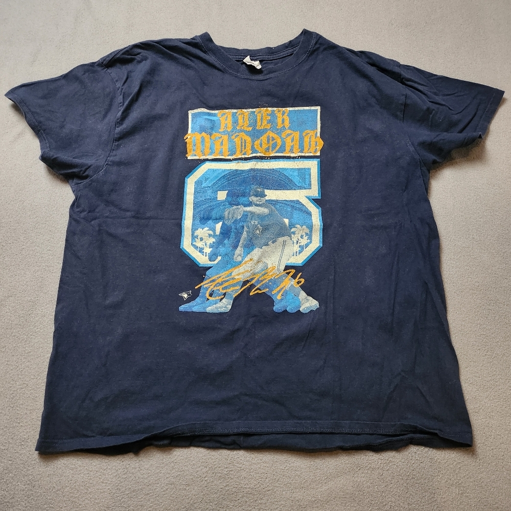 ATC T-Shirt Alek Manoah Designed Toronto Blue Jays T-Shirt Giveaway Men's XL